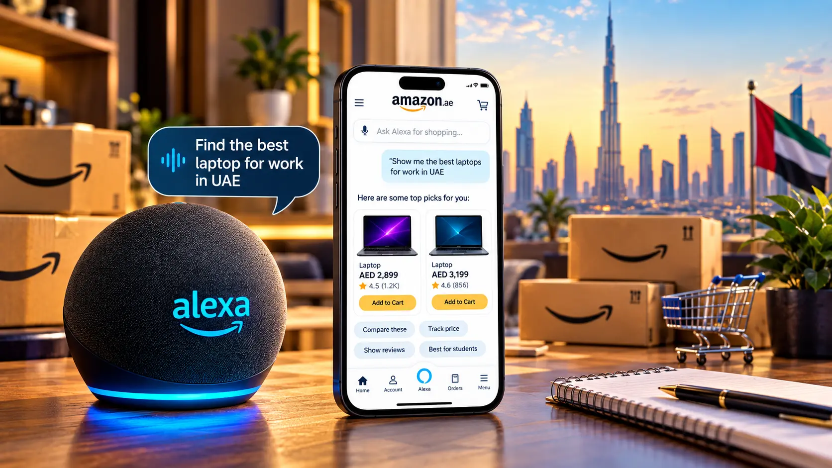 Alexa for Shopping on Amazon: What It Means for Amazon Sellers in the UAE and KSA (2026 Guide)